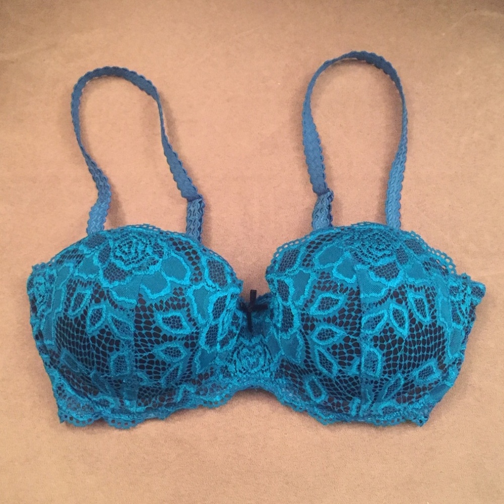 La Vie en Rose Convertible Balconette Bra 34B